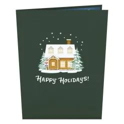 Lovepop Christmas 12/25|RE/MAX® Happy Holidays House Pop-Up Card