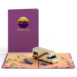 Lovepop Greeting Cards|Just Because|Road Trip Pop-Up Card