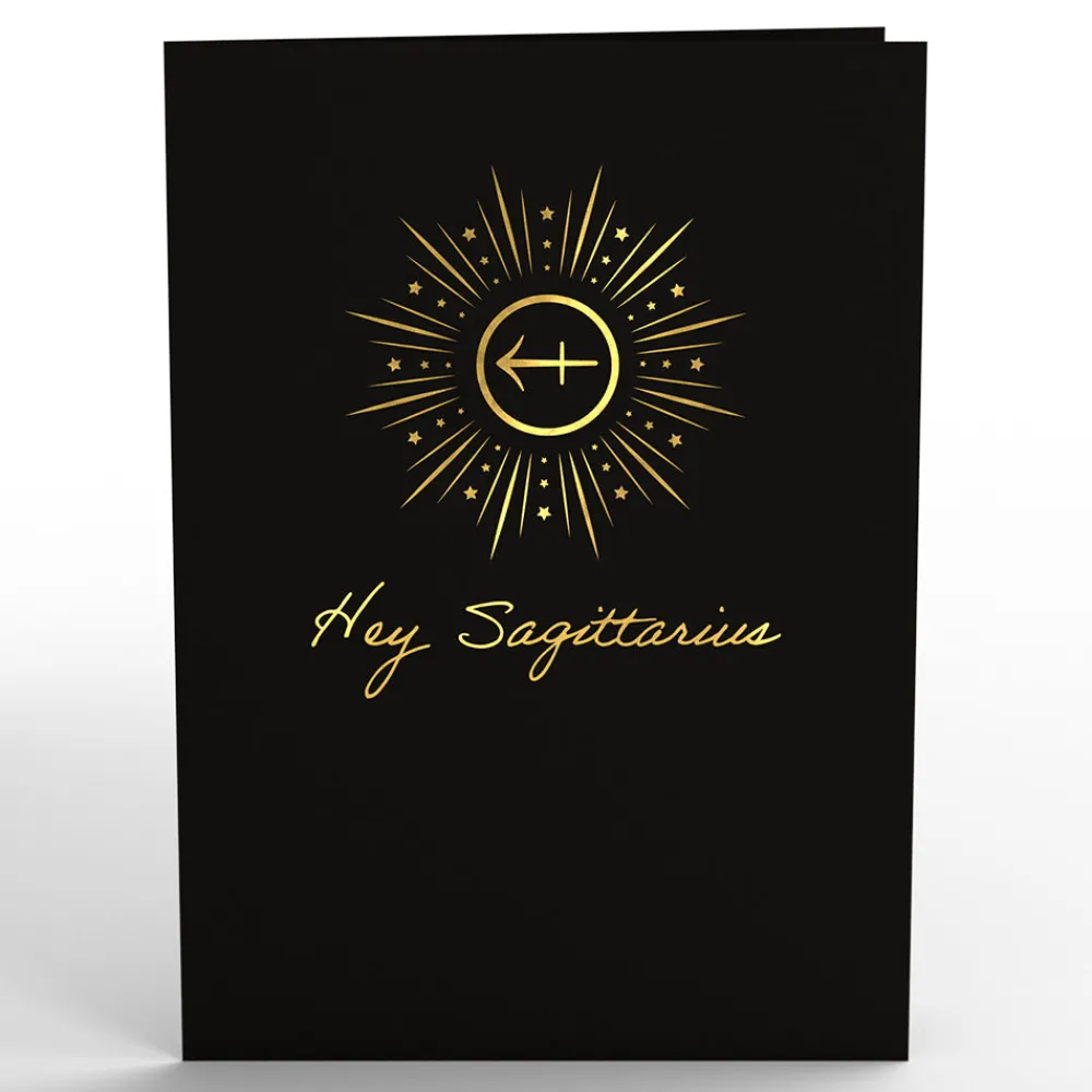 Lovepop Birthday|Her|Sagittarius Zodiac Birthday Pop-Up Card