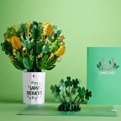 Lovepop Pop-Up Bouquets|Card & Gift Bundles|Saint Patrick's Day Bundle