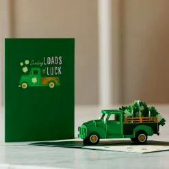 Lovepop Card & Gift Bundles|St. Patrick'S Day 3/17|Saint Patrick's Day Truckloads of Luck Bundle