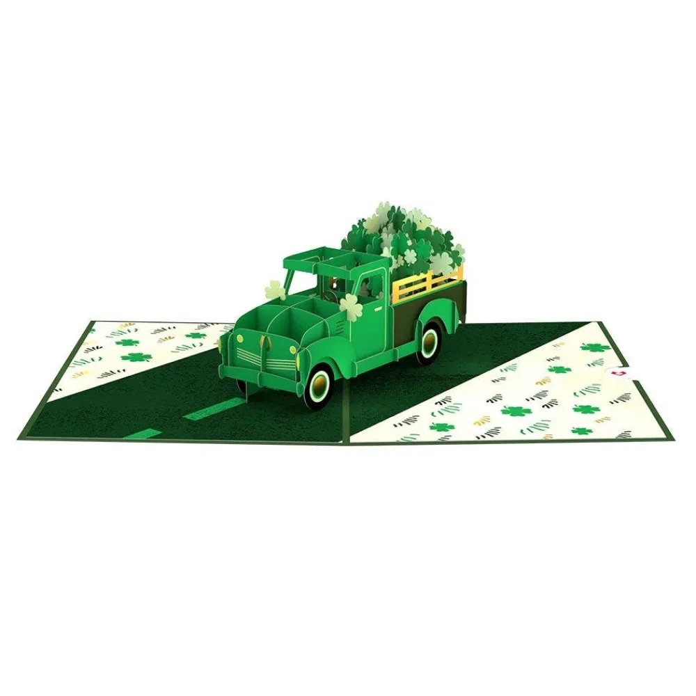 Lovepop Card & Gift Bundles|St. Patrick'S Day 3/17|Saint Patrick's Day Truckloads of Luck Bundle