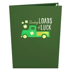 Lovepop Card & Gift Bundles|St. Patrick'S Day 3/17|Saint Patrick's Day Truckloads of Luck Bundle