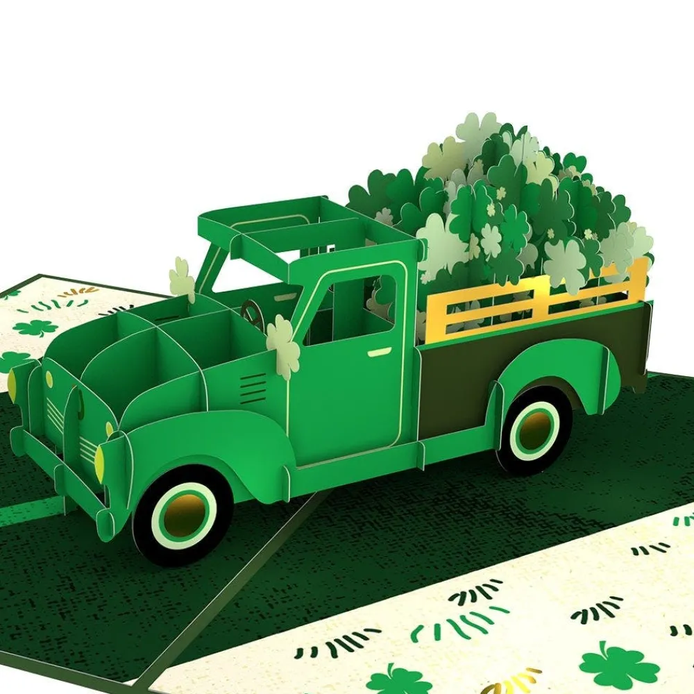 Lovepop Card & Gift Bundles|St. Patrick'S Day 3/17|Saint Patrick's Day Truckloads of Luck Bundle