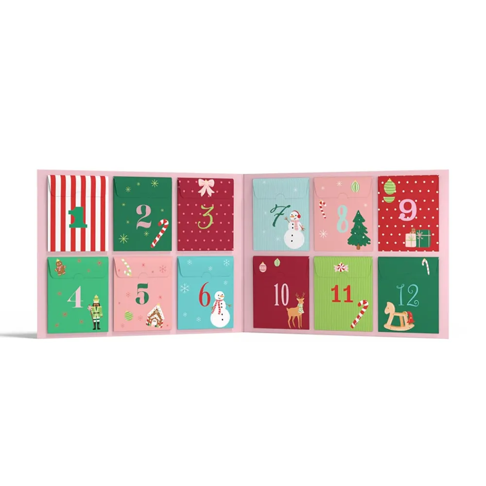 Lovepop Advent Calendars|Christmas 12/25|Santa's Workshop 12 Day Holiday Advent Calendar