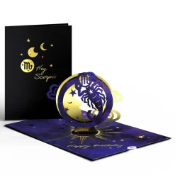 Lovepop Birthday|Her|Scorpio Zodiac Birthday Pop-Up Card