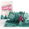 Lovepop Valentine'S Day 2/14|Searching for a Valentine Like You Bigfoot Pop-Up Card