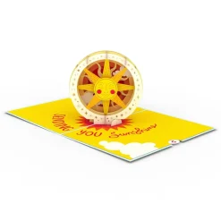 Lovepop Greeting Cards|Get Well|Sending Sunshine Pop-Up Card