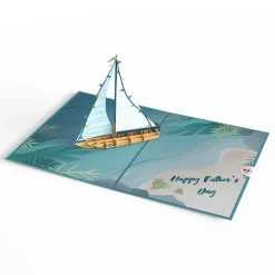 Lovepop Father'S Day 6/15|Dad|Set Sail Father’s Day Pop-Up Card
