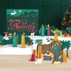 Lovepop Advent Calendars|Religious|Silent Night 24 Day Nativity Christmas Advent Calendar