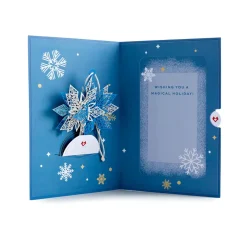 Lovepop Ornaments|Christmas 12/25|Snowflake Card with Ornament