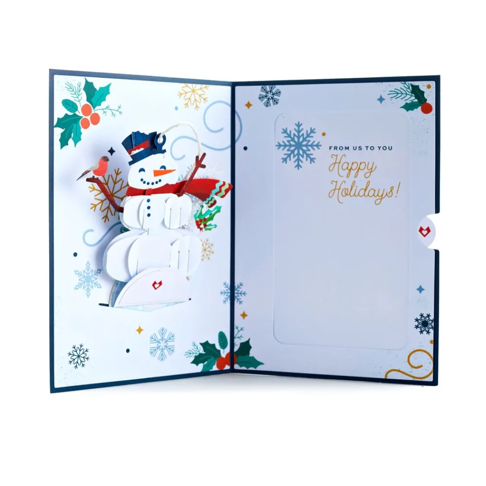 Lovepop Ornaments|Christmas 12/25|Snowman Card with Ornament
