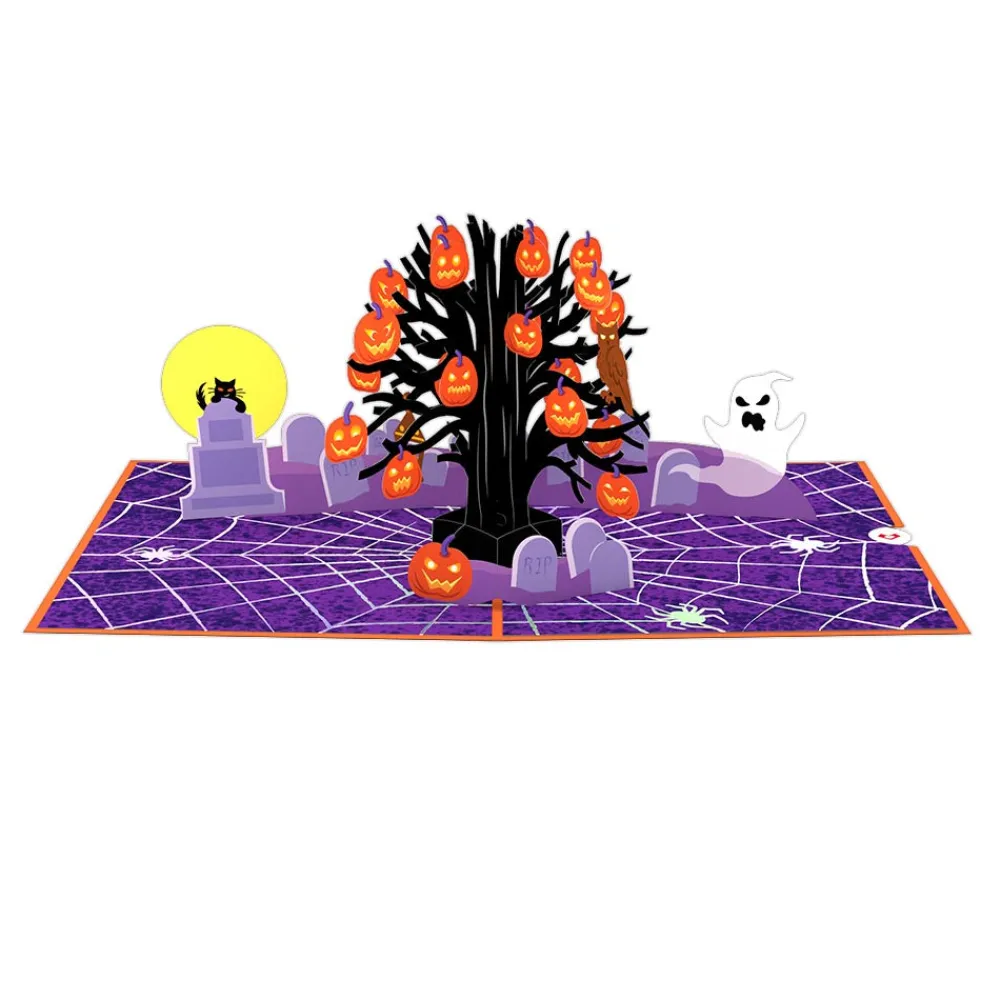 Lovepop Greeting Cards|Halloween 10/31|Spooky Tree Pop-Up Card