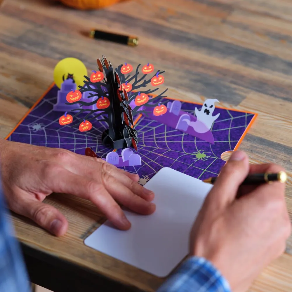 Lovepop Greeting Cards|Halloween 10/31|Spooky Tree Pop-Up Card