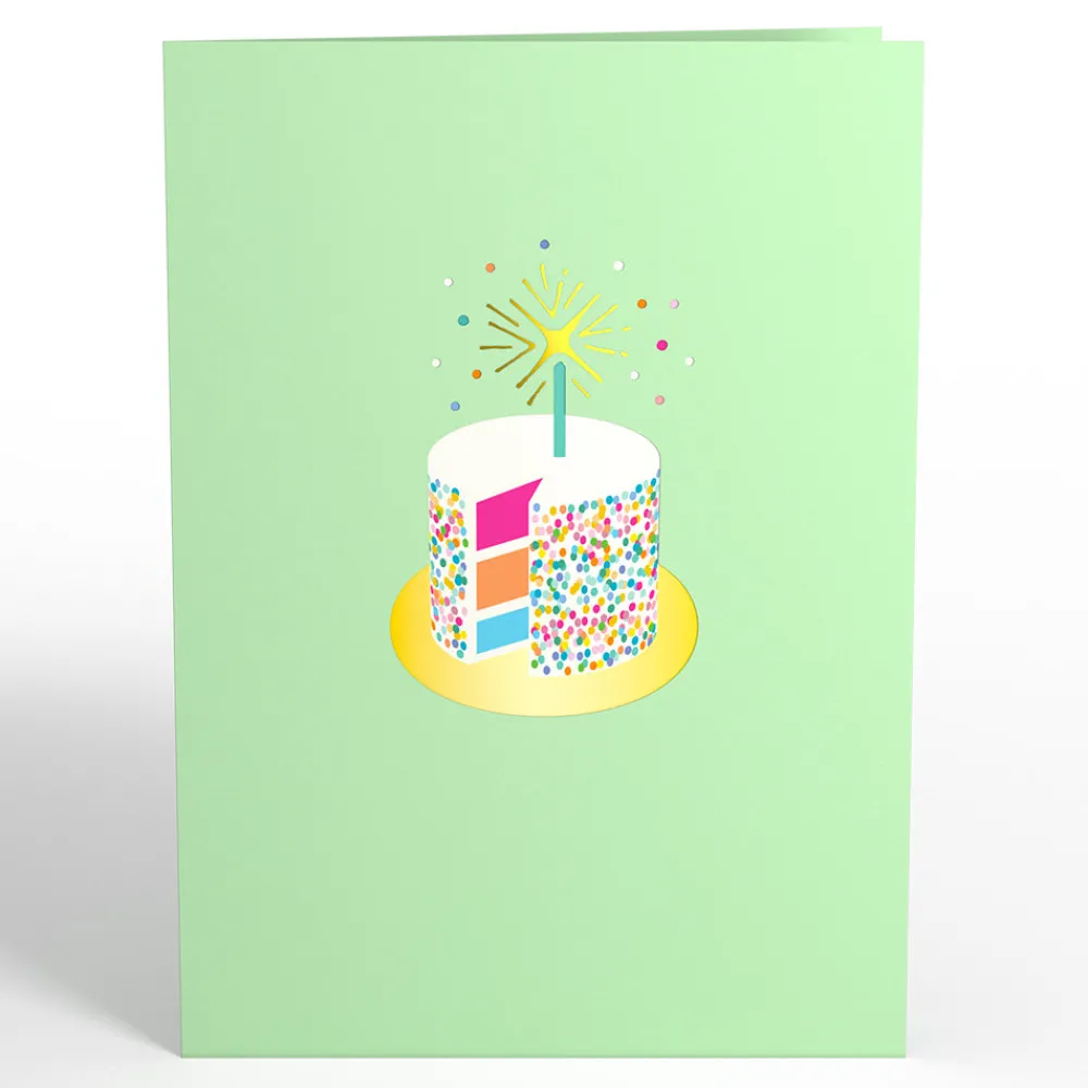 Lovepop Greeting Cards|Birthday|Sprinkles Birthday Cake Pop-Up Card