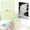 Lovepop Birthday|Sprinkles Birthday Cake with The Thinker Pop-Up Card and Sentiment Set