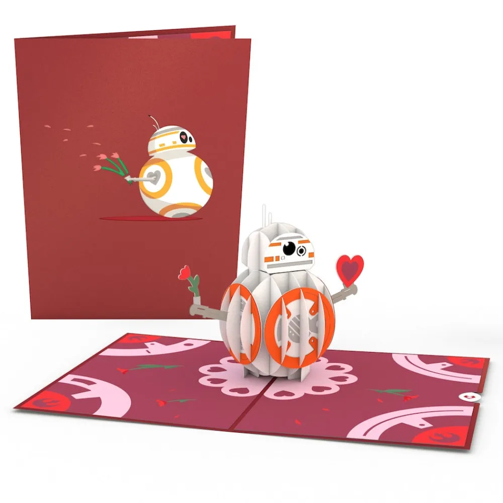 Lovepop Anniversary|Valentine'S Day 2/14|Star Wars™ BB-8™ Mine Pop-Up Card