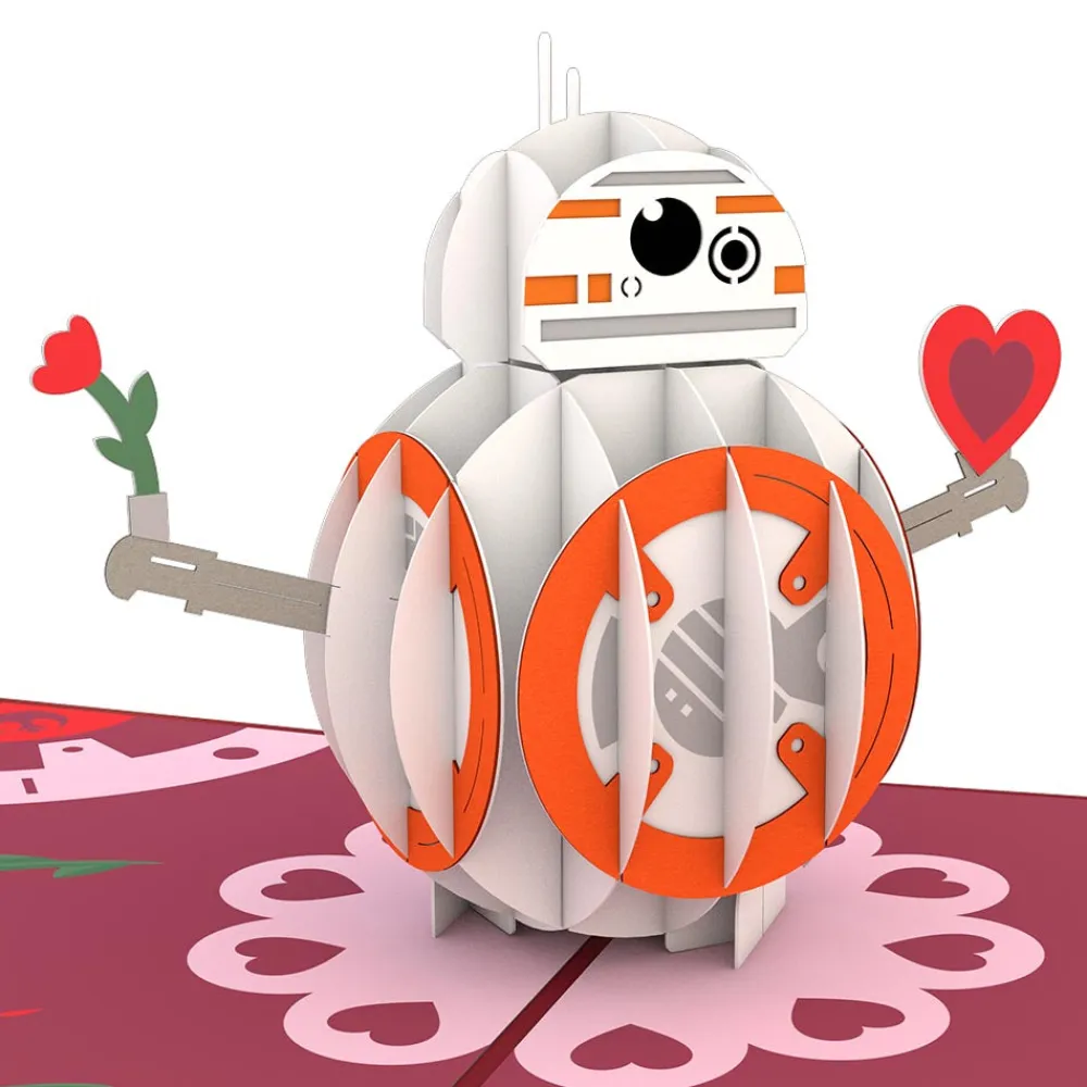 Lovepop Anniversary|Valentine'S Day 2/14|Star Wars™ BB-8™ Mine Pop-Up Card
