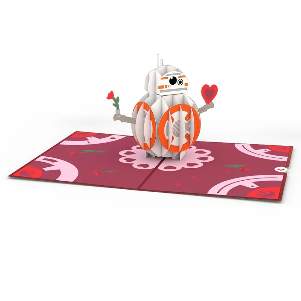 Lovepop Anniversary|Valentine'S Day 2/14|Star Wars™ BB-8™ Mine Pop-Up Card