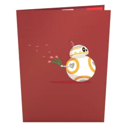 Lovepop Anniversary|Valentine'S Day 2/14|Star Wars™ BB-8™ Mine Pop-Up Card