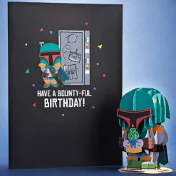 Lovepop Birthday|Star Wars|Star Wars™ Boba Fett™ Bounty-ful Birthday Card with Pop-Up Gift