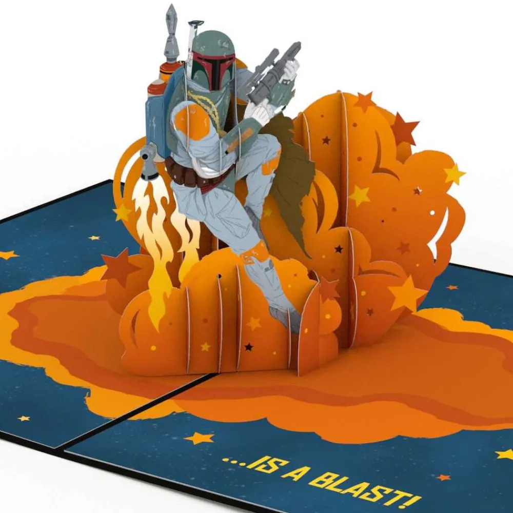 Lovepop Father'S Day 6/15|Dad|Star Wars™ Boba Fett™ Father’s Day Pop-Up Card