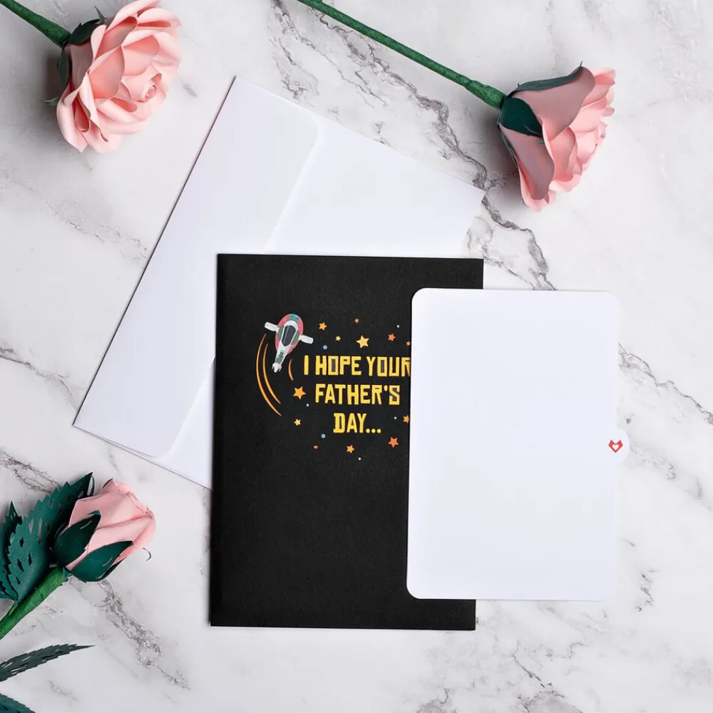 Lovepop Father'S Day 6/15|Dad|Star Wars™ Boba Fett™ Father’s Day Pop-Up Card