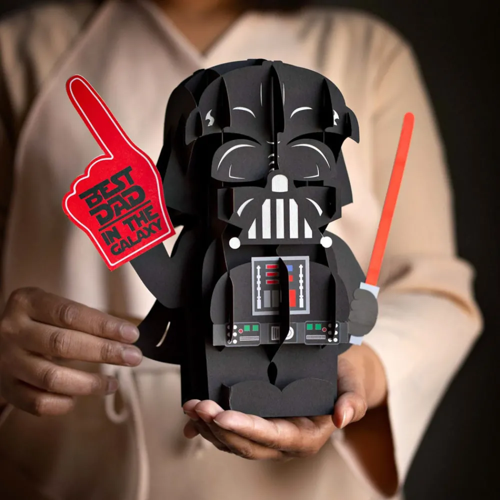 Lovepop Decor|Father'S Day 6/15|Star Wars™ Darth Vader™ Best Dad Giant Pop-Up Gift