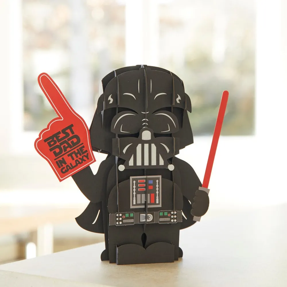 Lovepop Decor|Father'S Day 6/15|Star Wars™ Darth Vader™ Best Dad Giant Pop-Up Gift