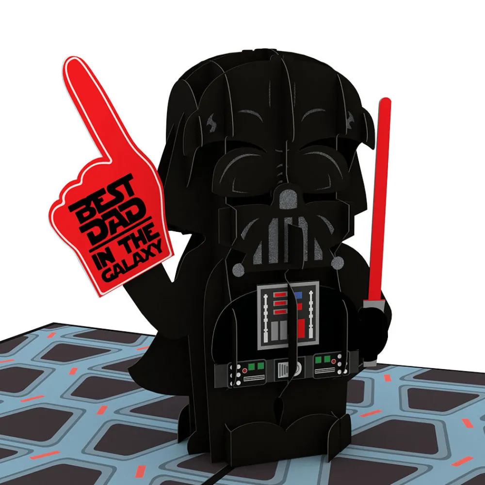 Lovepop Father'S Day 6/15|Dad|Star Wars™ Darth Vader™: Best Dad Pop-Up Card