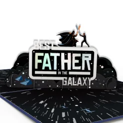 Lovepop Father'S Day 6/15|Dad|Star Wars™ Darth Vader™ Best Father Pop-Up Card