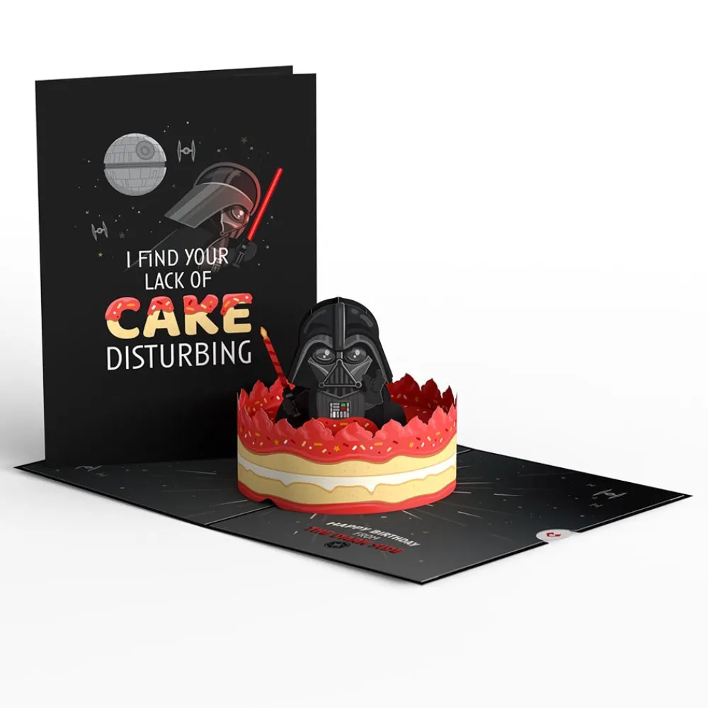 Lovepop Birthday|Star Wars|Star Wars™ Darth Vader™ Birthday Cake Pop-Up Card