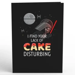 Lovepop Birthday|Star Wars|Star Wars™ Darth Vader™ Birthday Cake Pop-Up Card