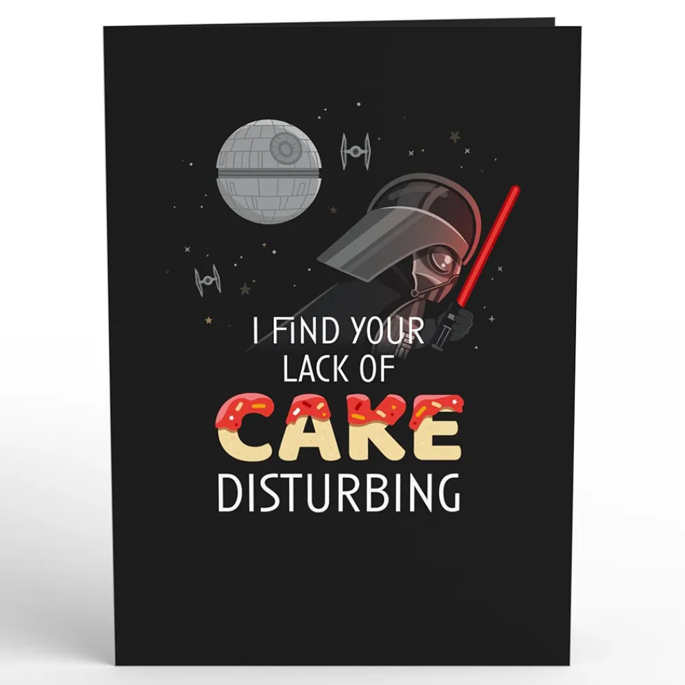 Lovepop Birthday|Star Wars|Star Wars™ Darth Vader™ Birthday Cake Pop-Up Card