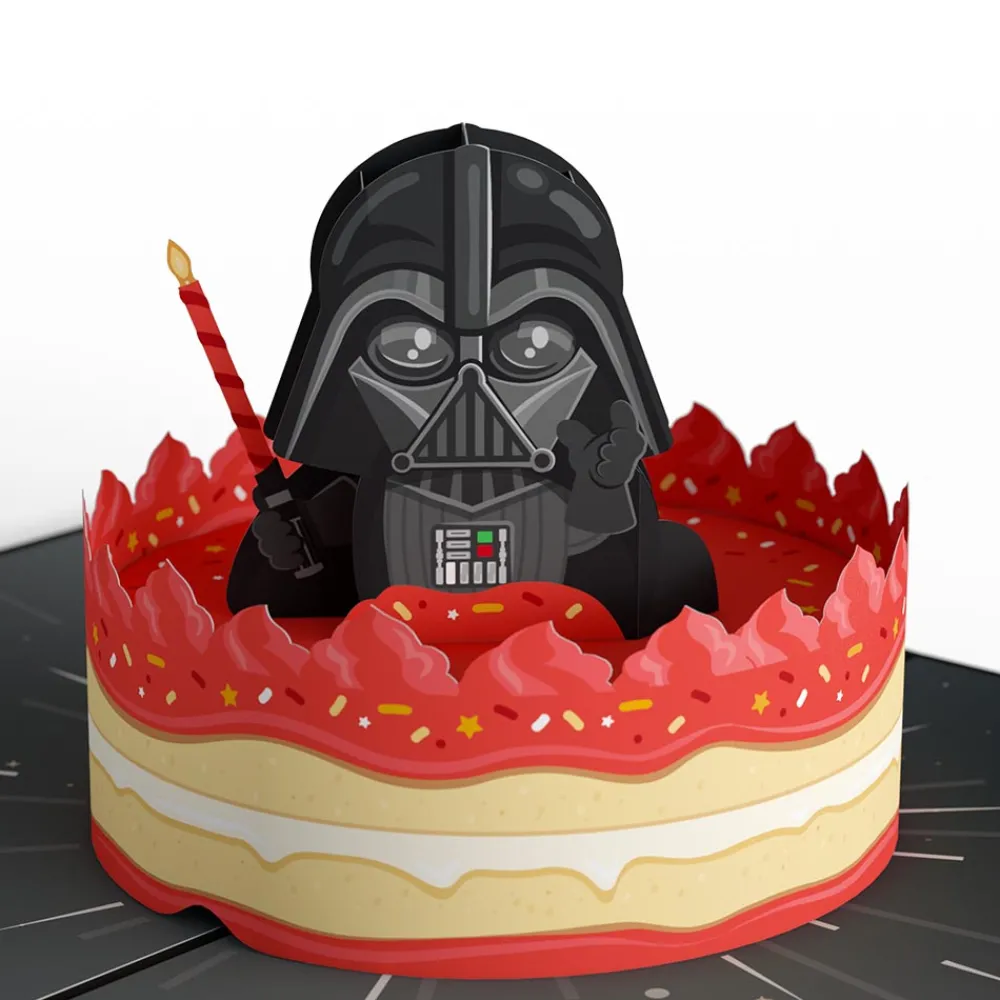 Lovepop Birthday|Star Wars|Star Wars™ Darth Vader™ Birthday Cake Pop-Up Card