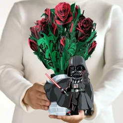 Lovepop Pop-Up Bouquets|Card & Gift Bundles|Star Wars™ Darth Vader™ Birthday Pop-Up Card & Flower Buds Bouquet Bundle