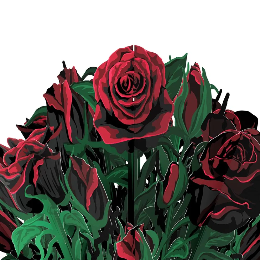 Lovepop Pop-Up Bouquets|Card & Gift Bundles|Star Wars™ Darth Vader™ Birthday Pop-Up Card & Flower Buds Bouquet Bundle