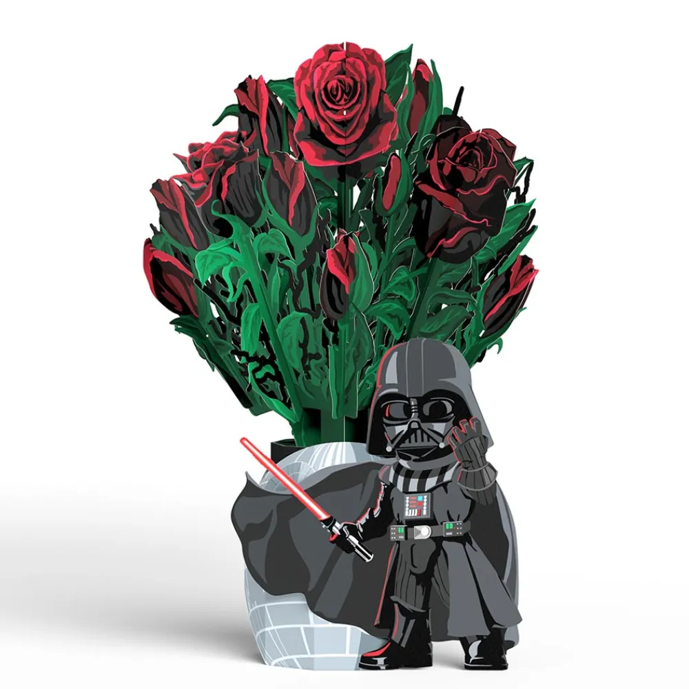 Lovepop Pop-Up Bouquets|Flower Buds|Star Wars™ Darth Vader™ Flower Buds Bouquet