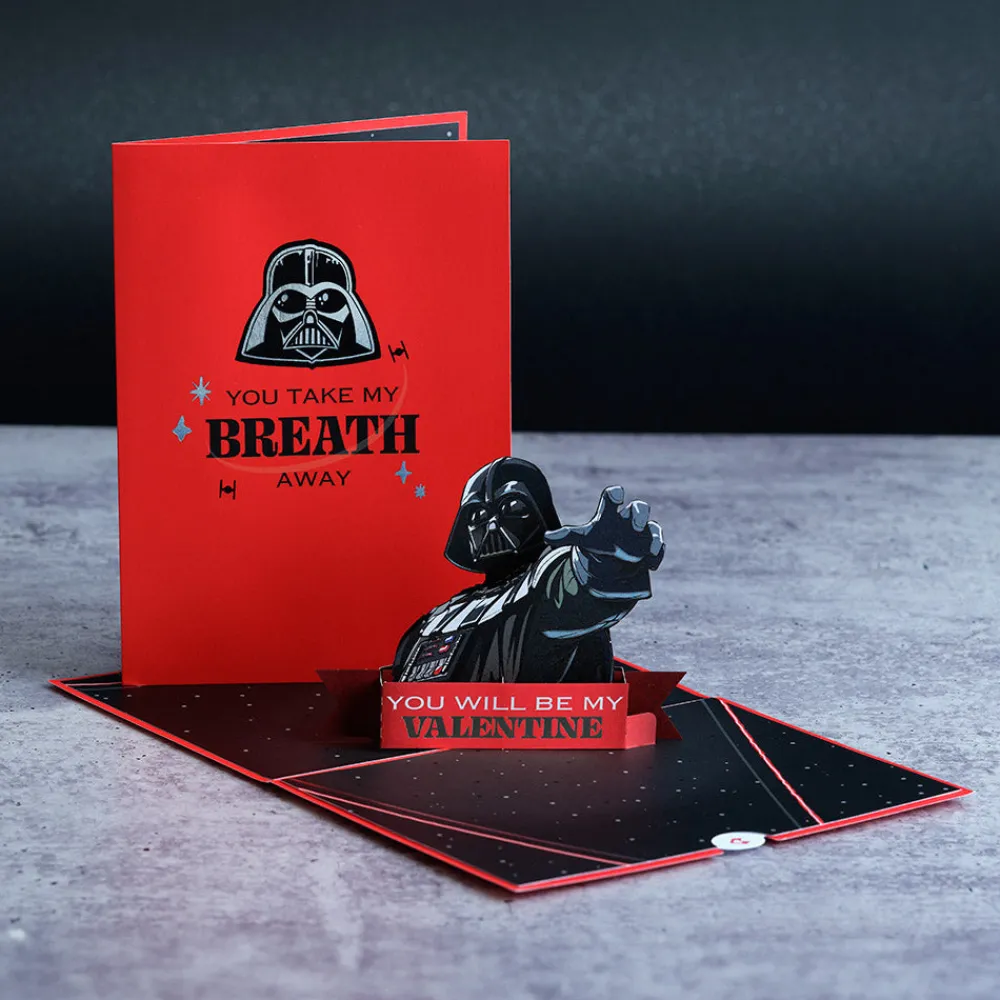 Lovepop Valentine'S Day 2/14|Star Wars|Star Wars™ Darth Vader™ Take My Breath Away Valentine Pop-Up Card