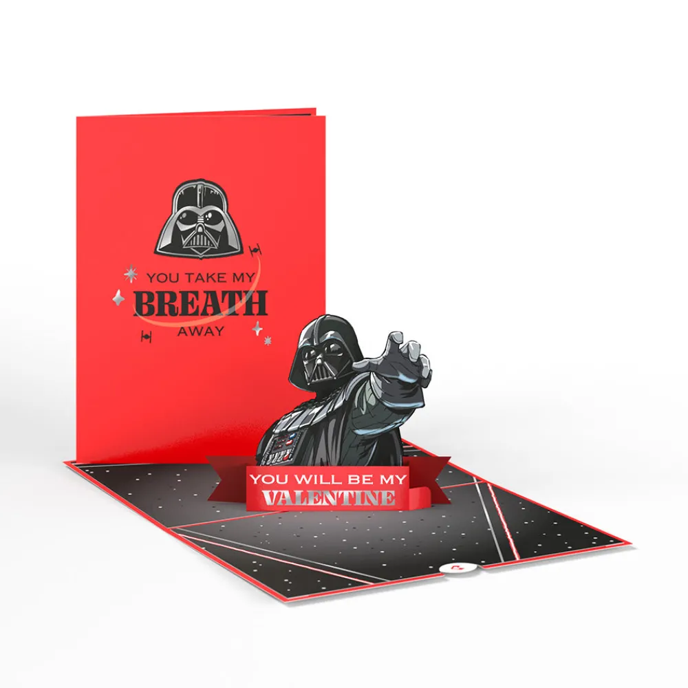 Lovepop Valentine'S Day 2/14|Star Wars|Star Wars™ Darth Vader™ Take My Breath Away Valentine Pop-Up Card