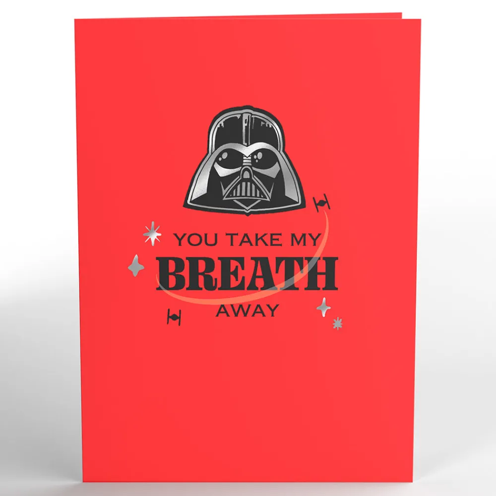 Lovepop Valentine'S Day 2/14|Star Wars|Star Wars™ Darth Vader™ Take My Breath Away Valentine Pop-Up Card