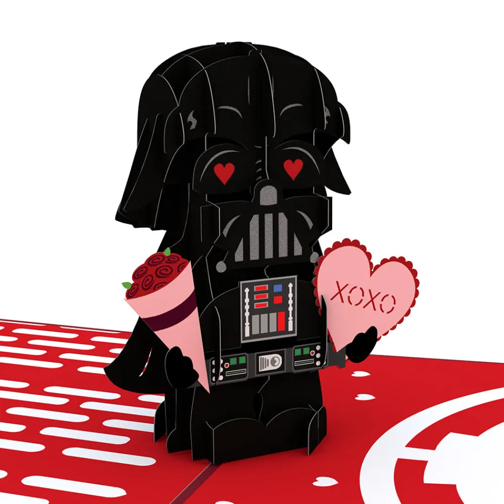 Lovepop Valentine'S Day 2/14|Kids|Star Wars™ Darth Vader™ Valentine Pop-Up Card