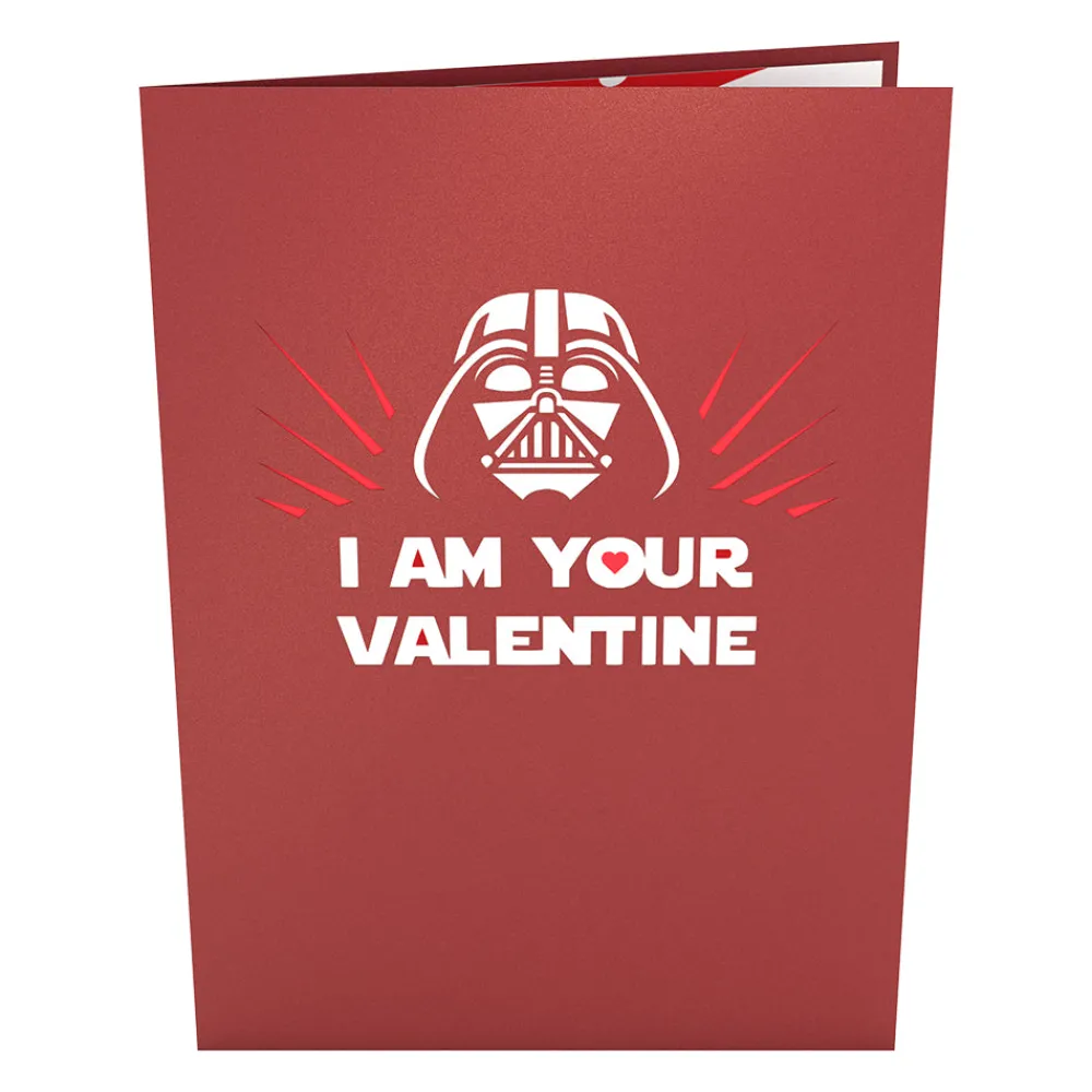 Lovepop Valentine'S Day 2/14|Kids|Star Wars™ Darth Vader™ Valentine Pop-Up Card
