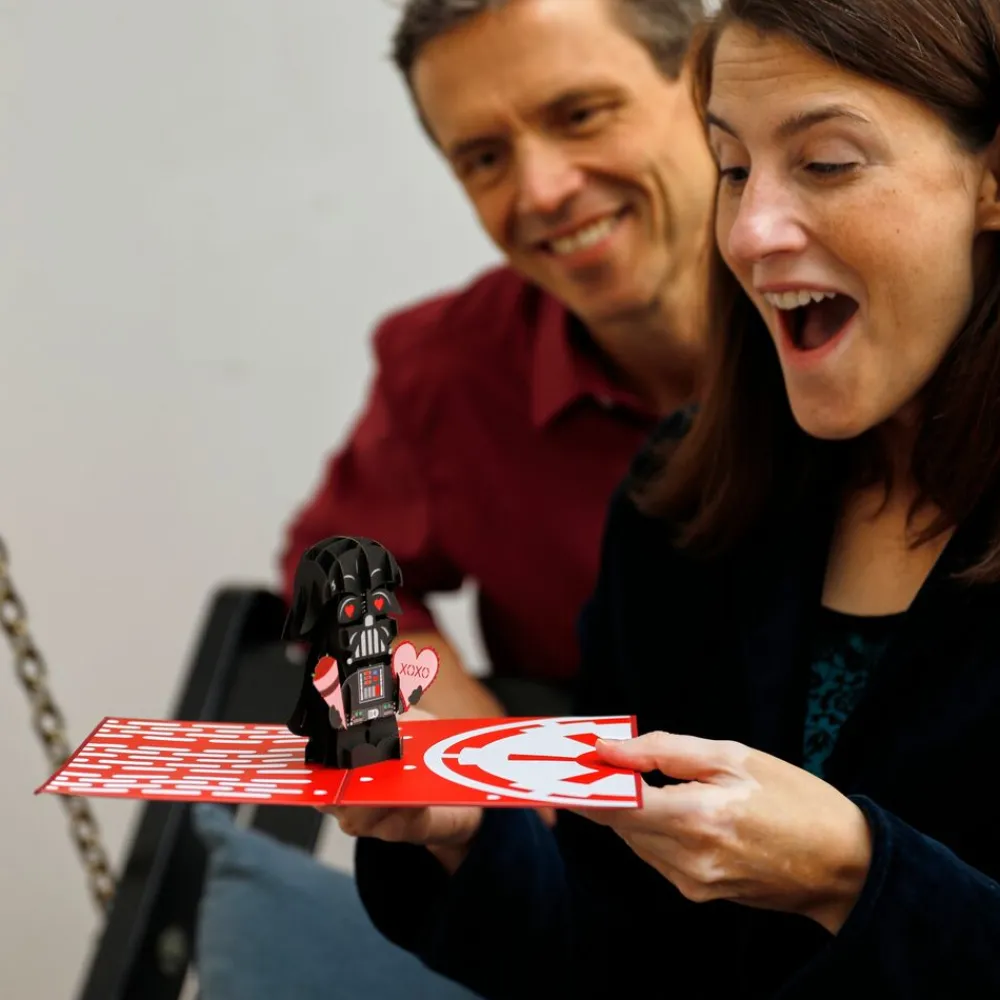 Lovepop Valentine'S Day 2/14|Kids|Star Wars™ Darth Vader™ Valentine Pop-Up Card
