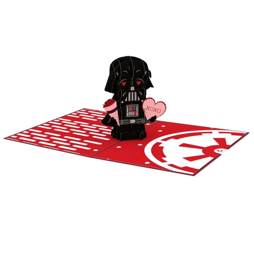 Lovepop Pop-Up Bouquets|Card & Gift Bundles|Star Wars™ Darth Vader™ Valentine Bundle