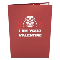Lovepop Pop-Up Bouquets|Card & Gift Bundles|Star Wars™ Darth Vader™ Valentine Bundle