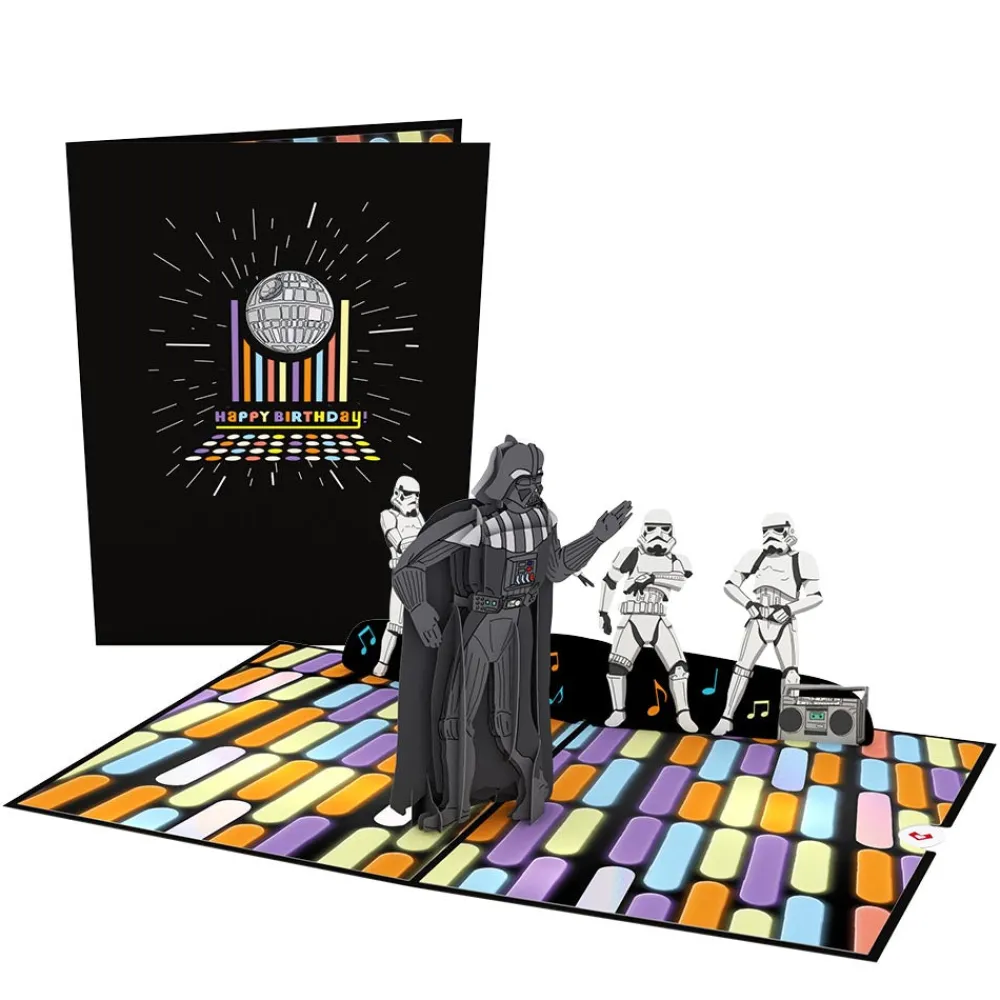 Lovepop Greeting Cards|Birthday|Star Wars™ Death Star™ Disco Birthday Pop-Up Card