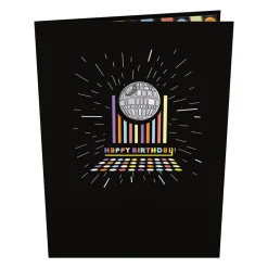 Lovepop Greeting Cards|Birthday|Star Wars™ Death Star™ Disco Birthday Pop-Up Card