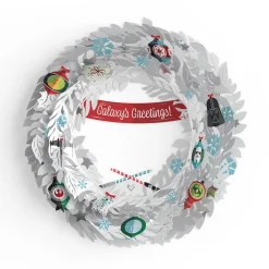 Lovepop Decor|Christmas 12/25|Star Wars™ Galaxy's Greetings Wreath