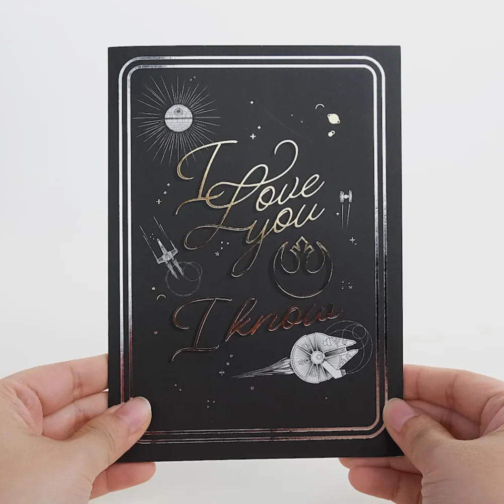 Lovepop Greeting Cards|Valentine'S Day 2/14|Star Wars™ Han Solo & Leia Love Pop-Up Card